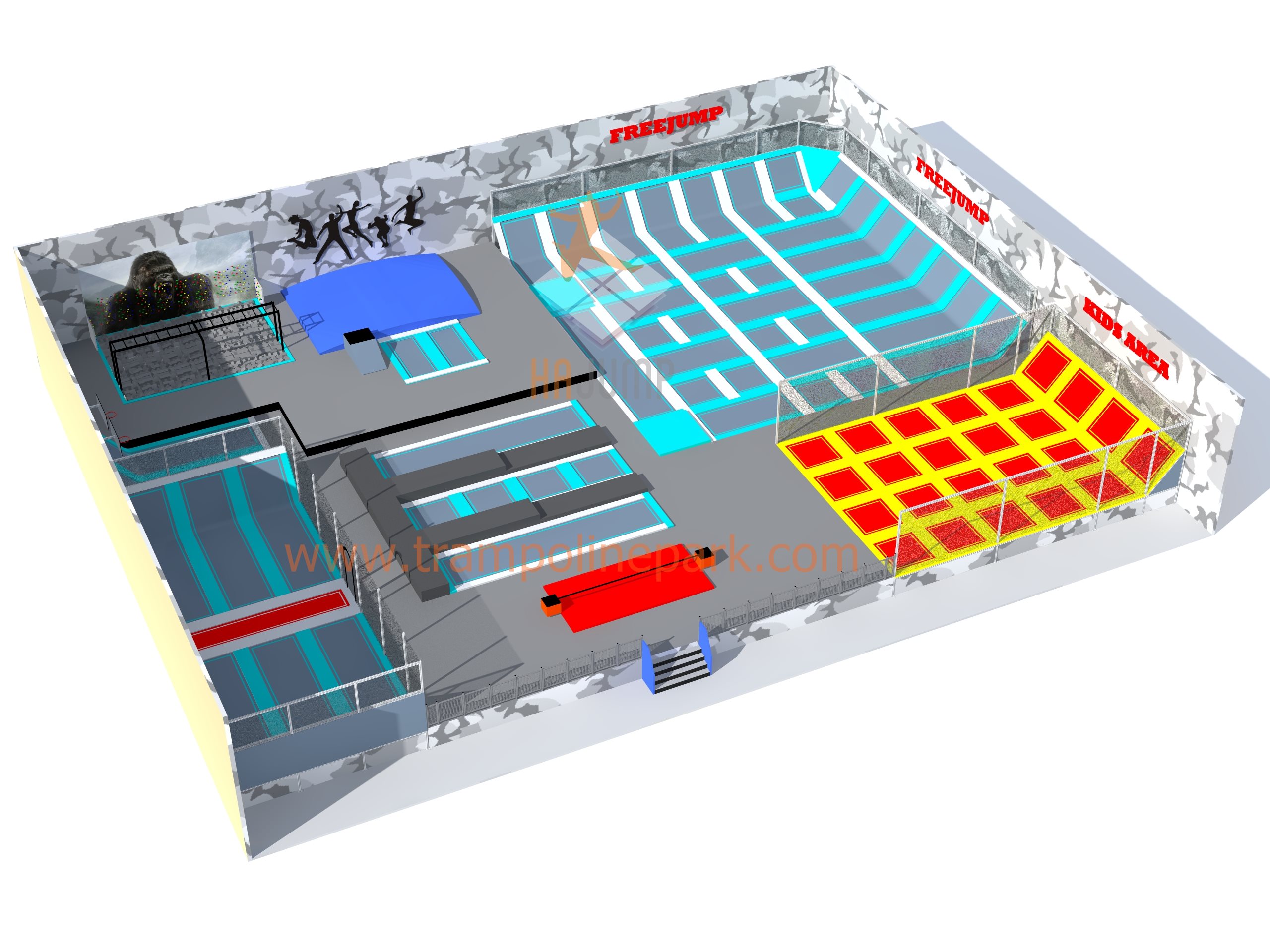 Indoor Trampolinepark In West Vlaanderen Binnenkort Een Feit Hajump Trampolines